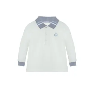 Patachou Ecru Polo Shirt