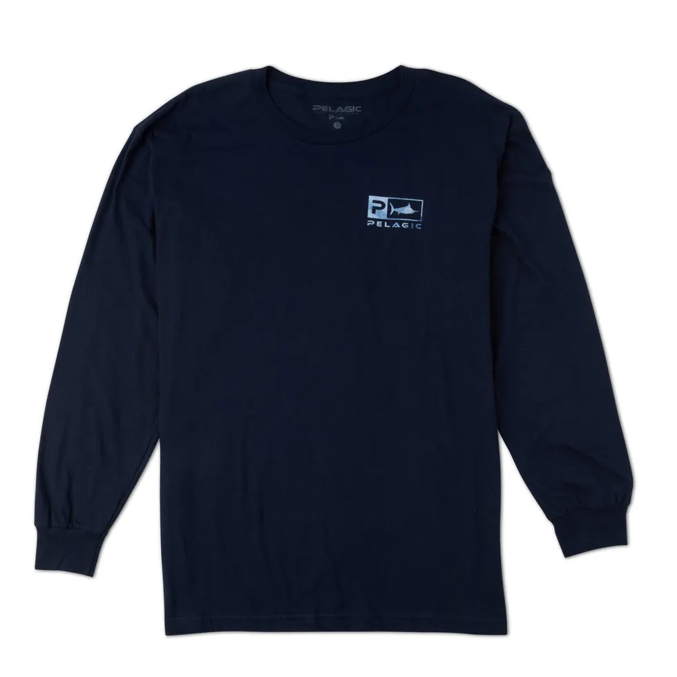 Pelagic Icon Camo LS T-Shirt