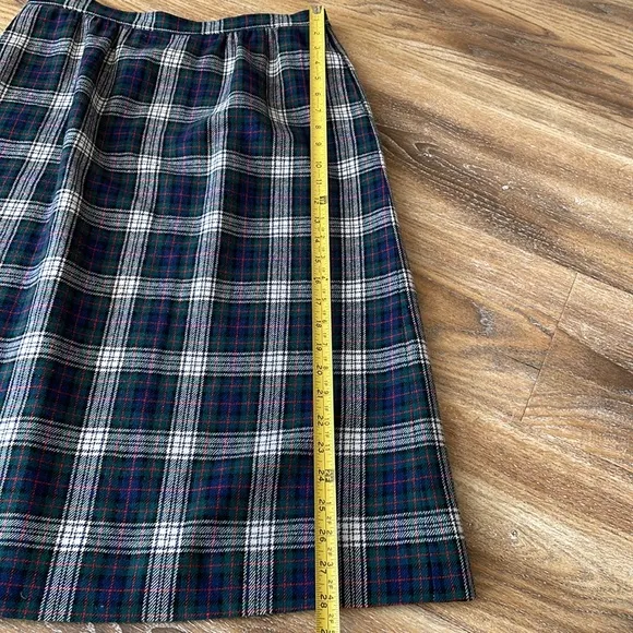 Pendleton Vintage Authentic Murray Dress Tartan Virgin Wool Skirt