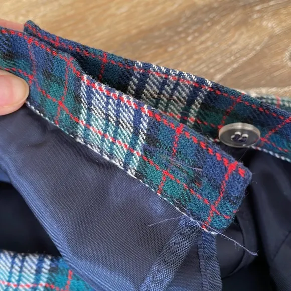 Pendleton Vintage Authentic Murray Dress Tartan Virgin Wool Skirt