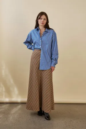 Penny Sage Lydia Skirt - Autumn Check