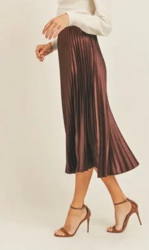 Perfectly pleated skirt