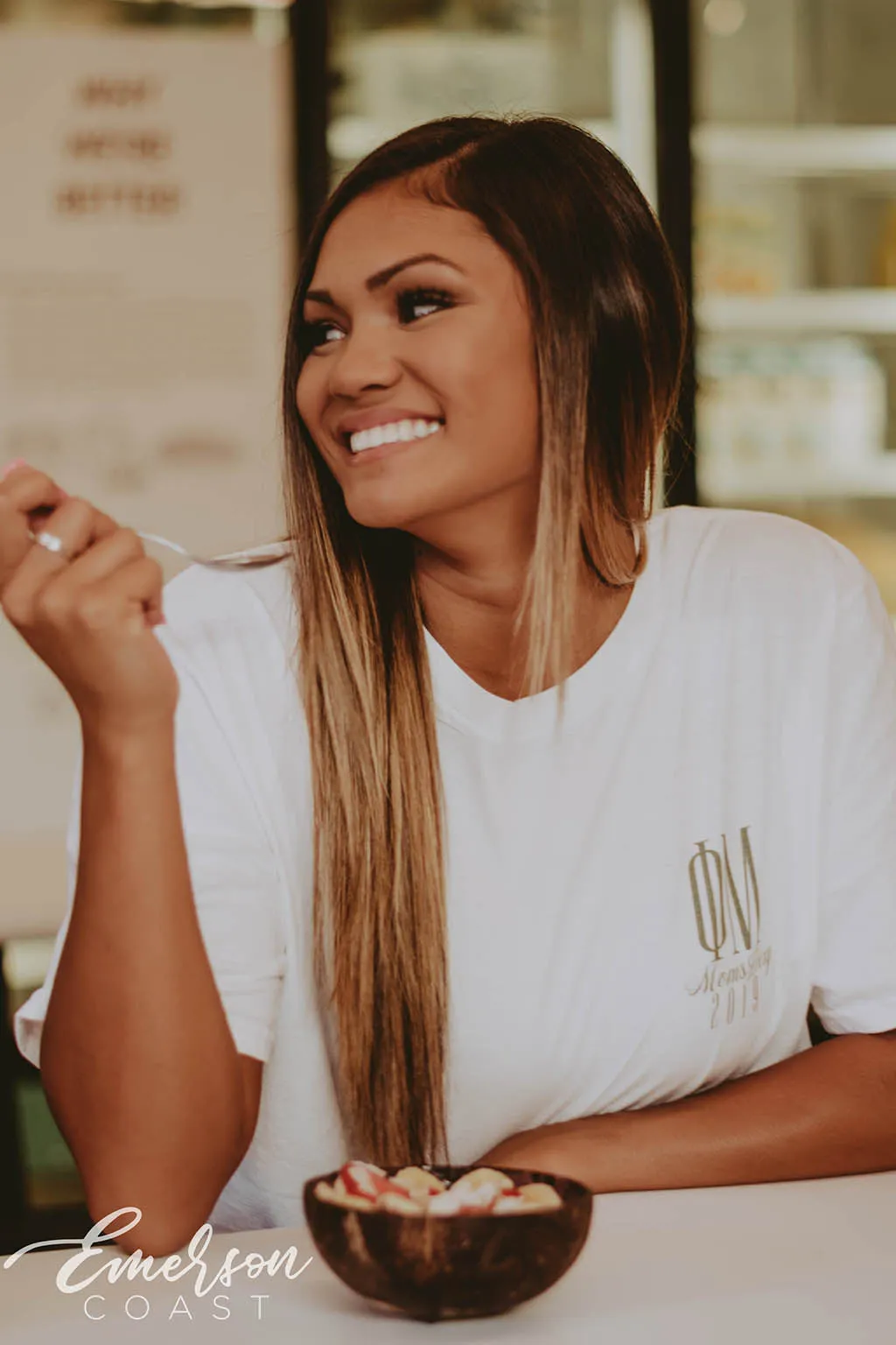 Phi Mu Mom's Day Floral T-shirt