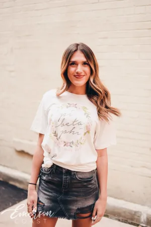 Pi Beta Phi Floral Mom's Day Tee