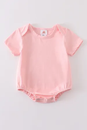 Pink Blank Basic T-shirt Adult Kids And Baby Bubble