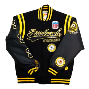 PITT CRAWFORDS VARSITY JACKET (BLACK)