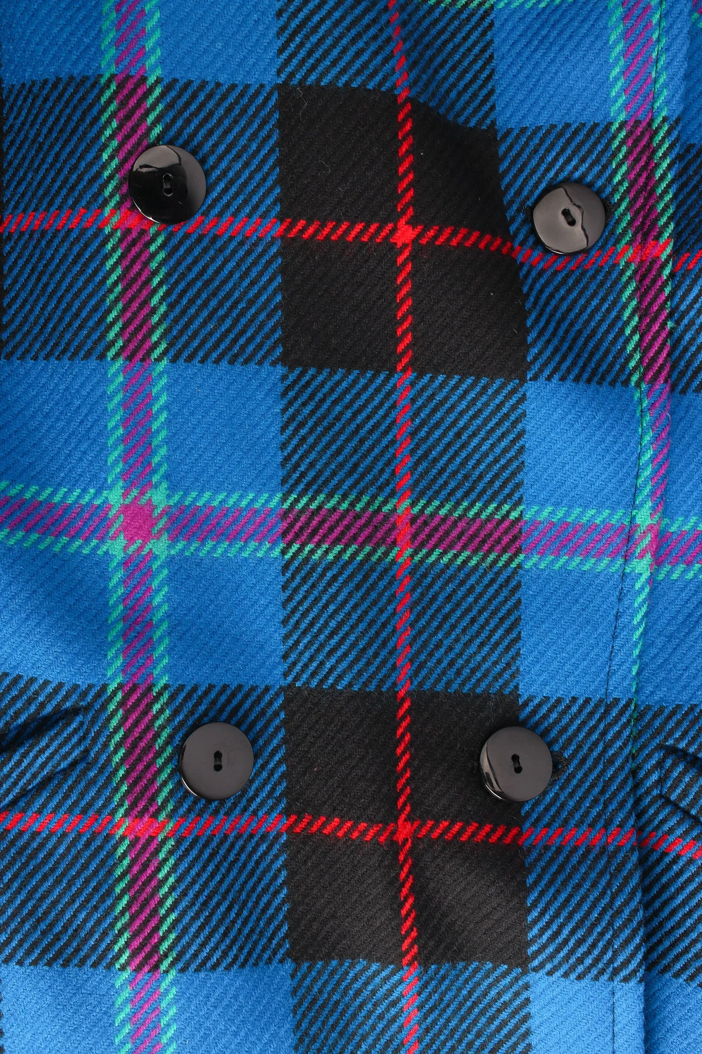 Plaid Jacket & Skirt Set