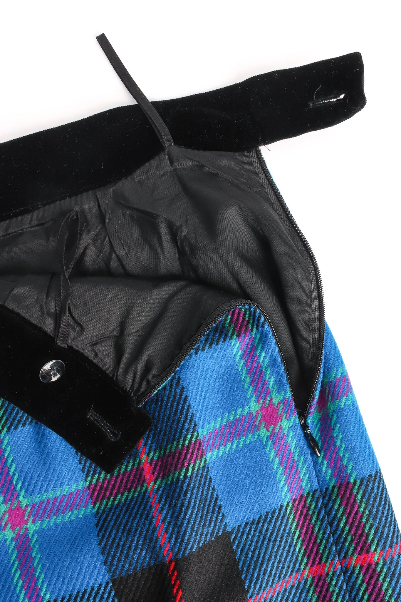 Plaid Jacket & Skirt Set