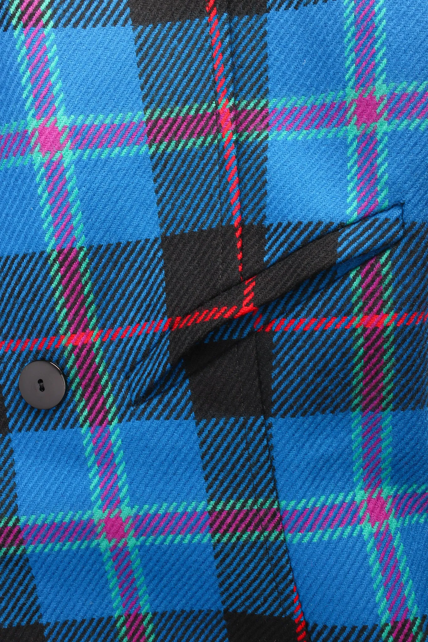 Plaid Jacket & Skirt Set