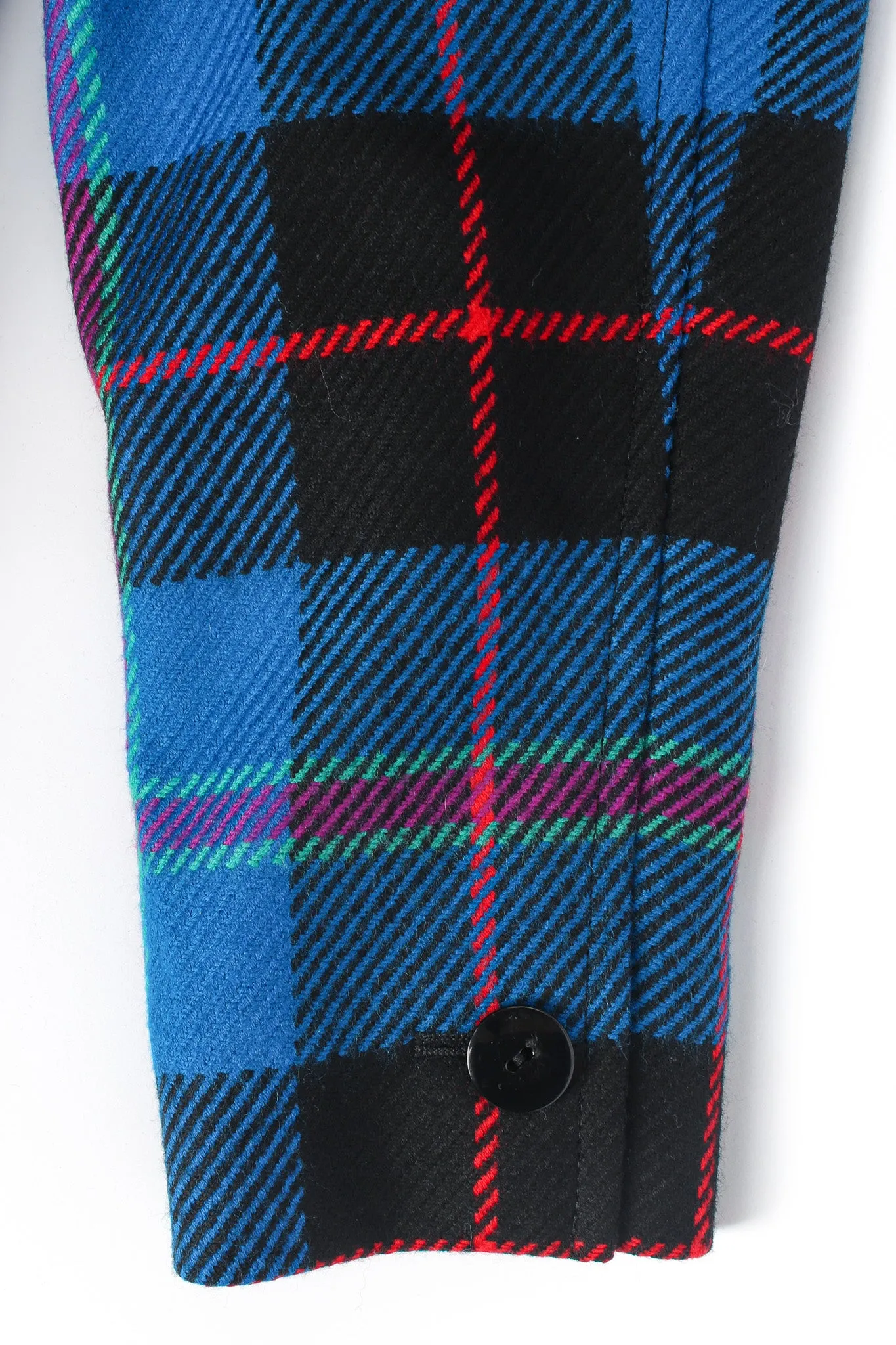 Plaid Jacket & Skirt Set