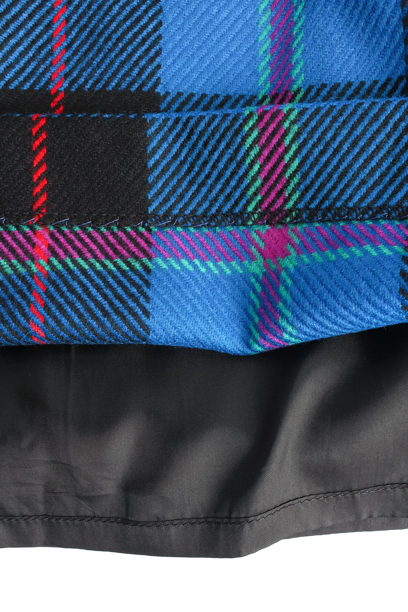 Plaid Jacket & Skirt Set