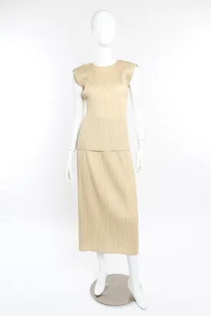 Pleated Two Piece Set