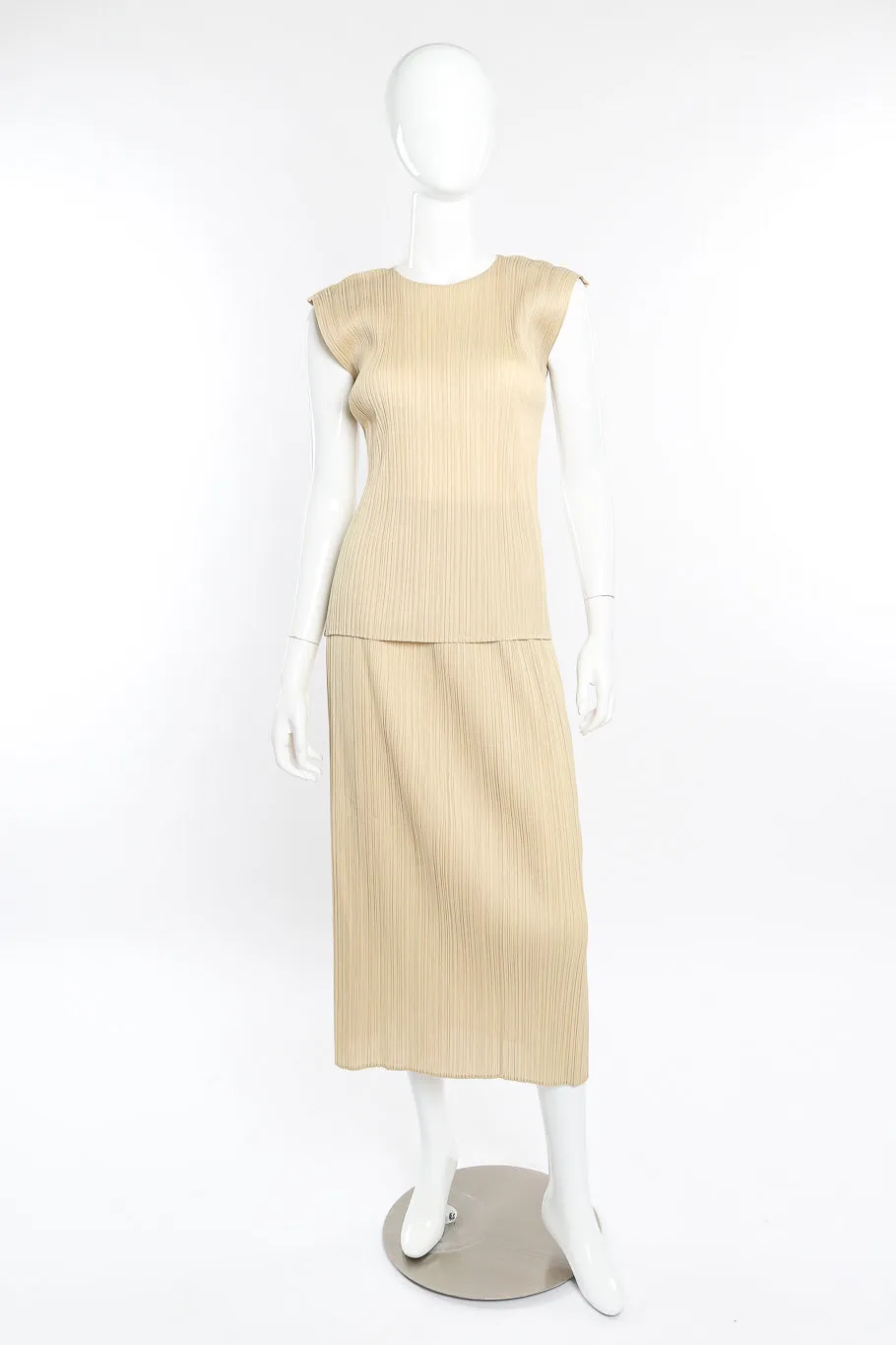 Pleated Two Piece Set