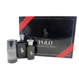 Polo Black 3 Pc. Gift Set for Men