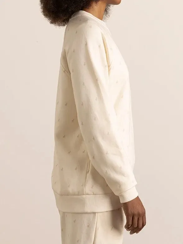 Polo Ladies  Monogram Track Top stone