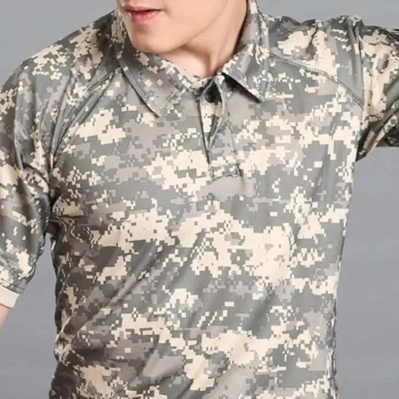 Polo militaire homme