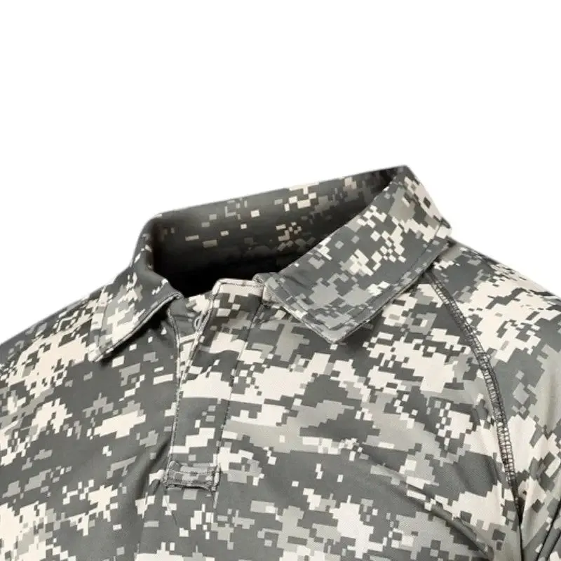 Polo militaire homme
