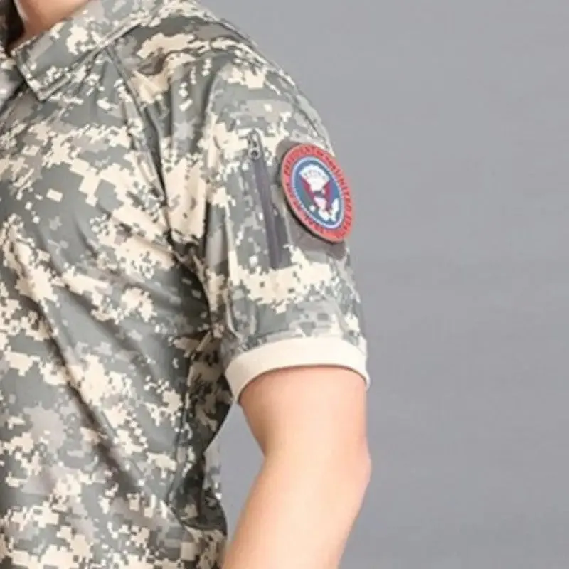 Polo militaire homme