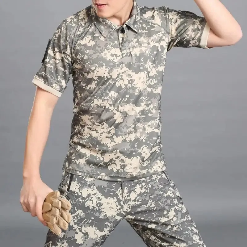 Polo militaire homme