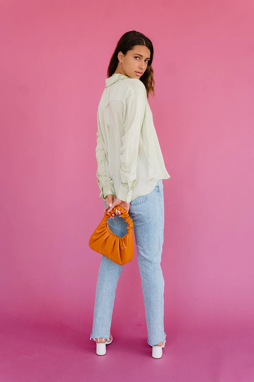 Polo Satin Top