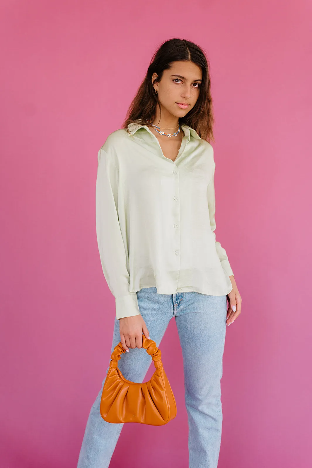 Polo Satin Top