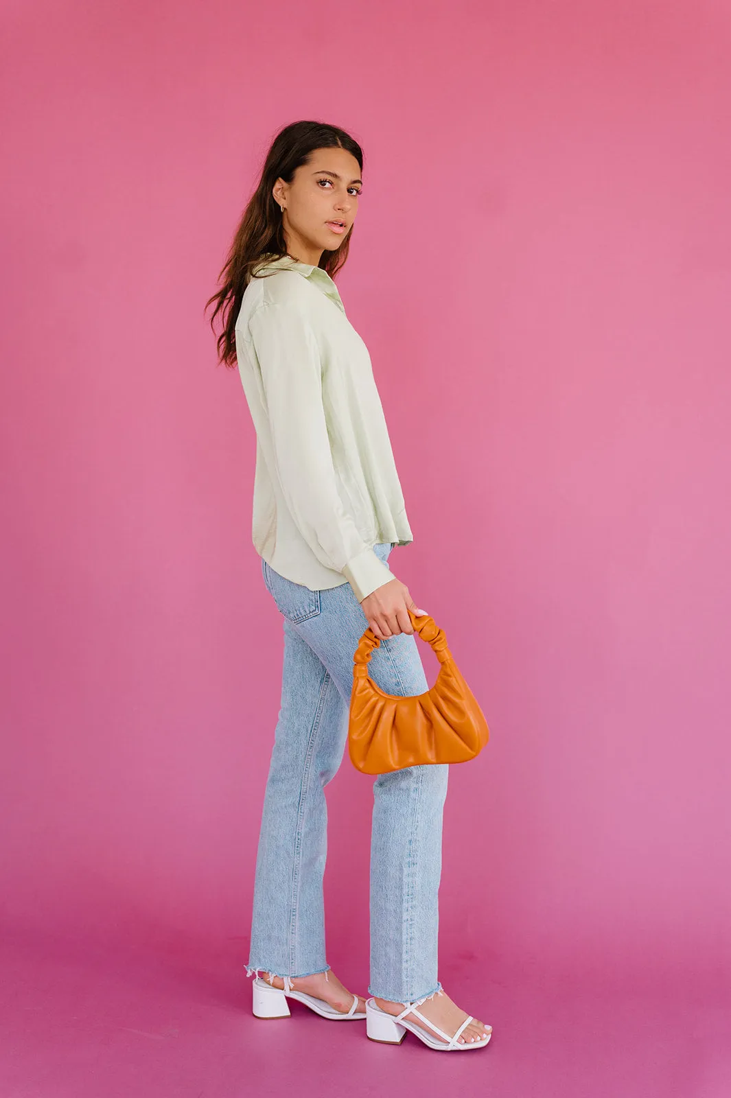 Polo Satin Top