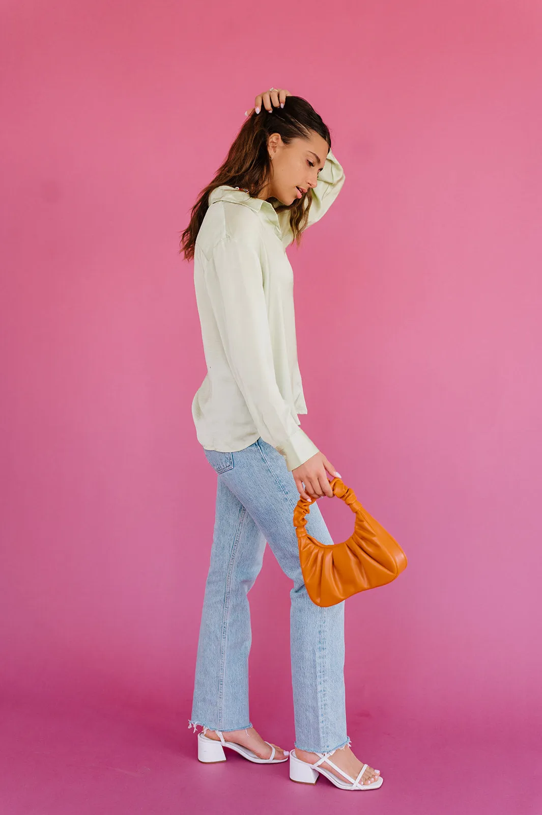Polo Satin Top