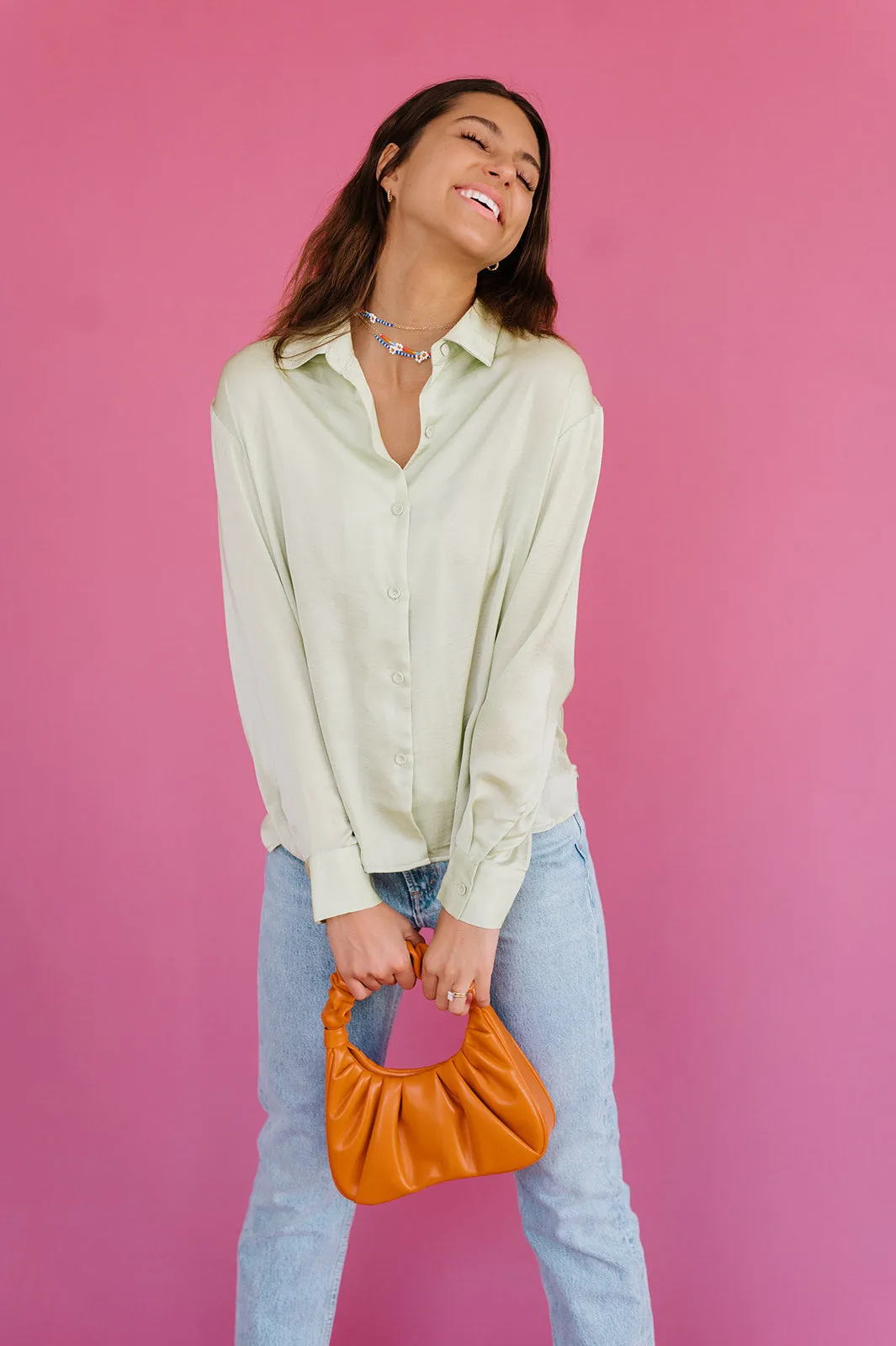 Polo Satin Top