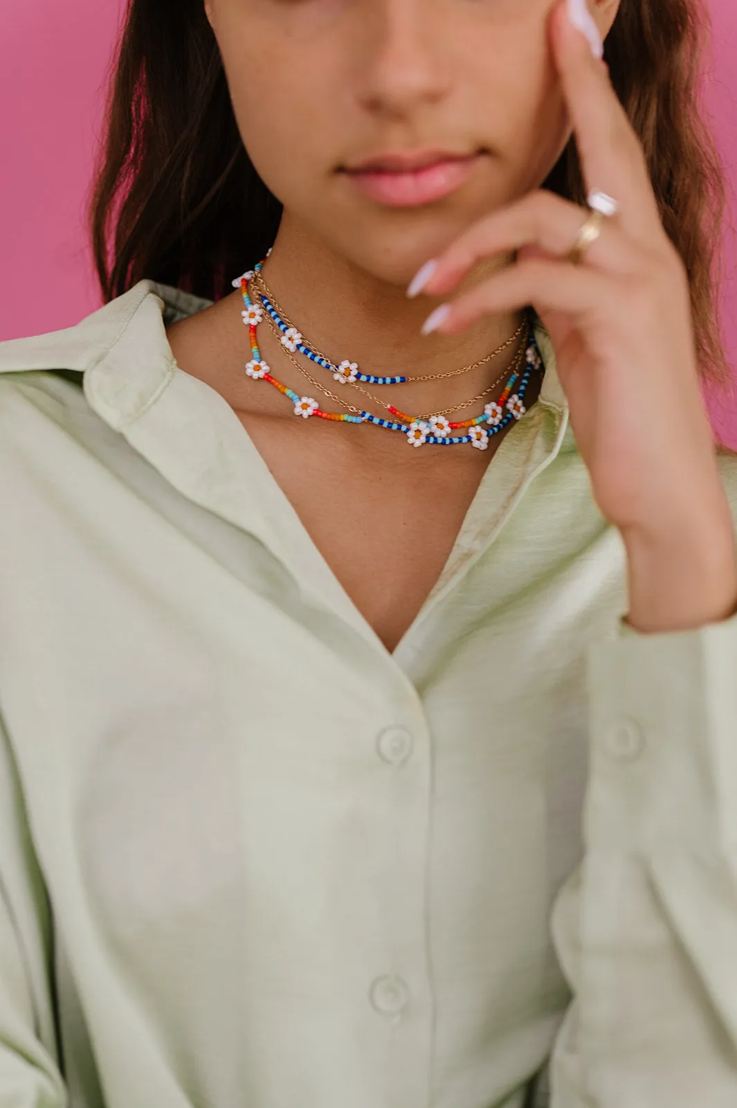 Polo Satin Top