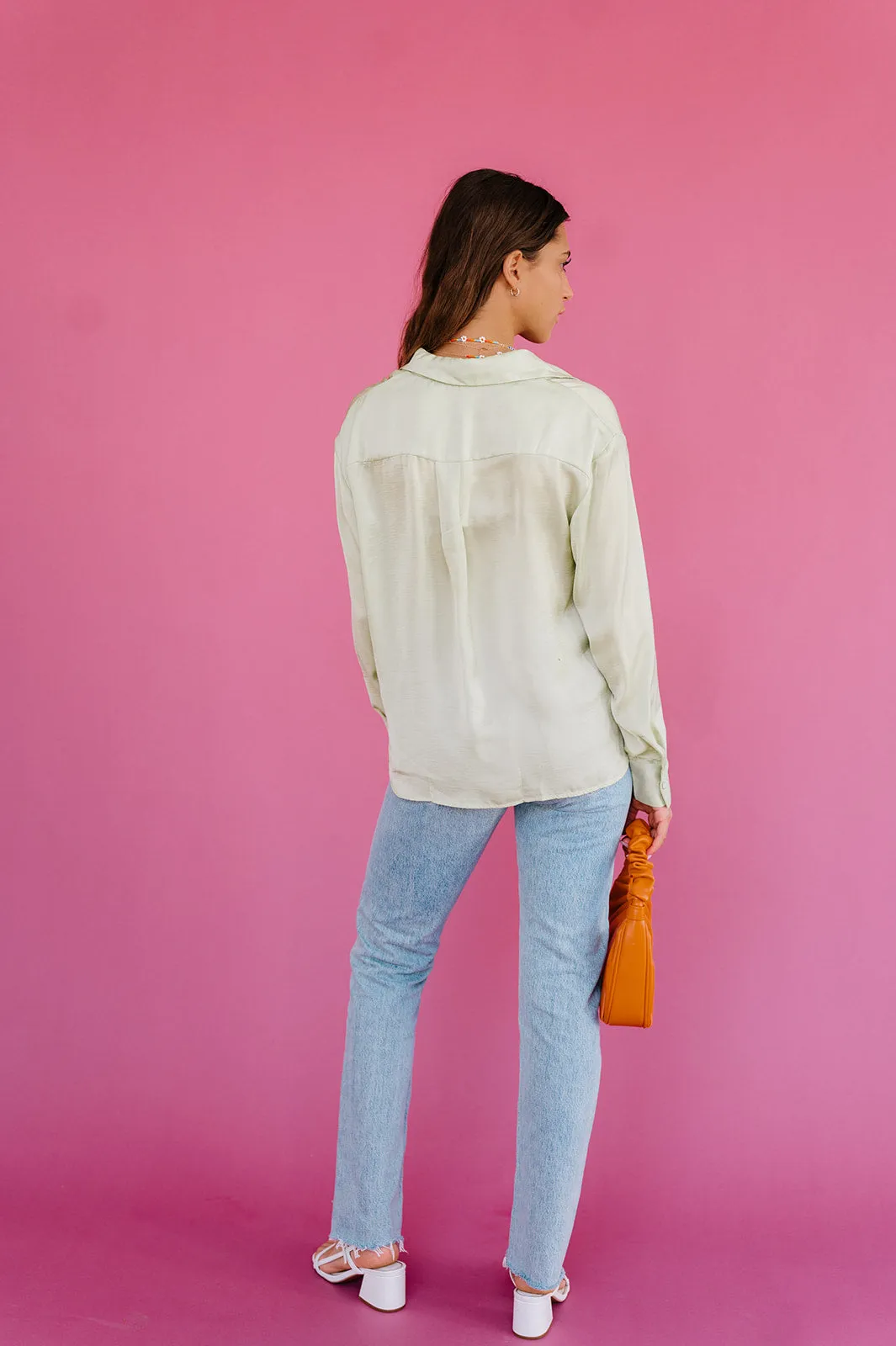 Polo Satin Top
