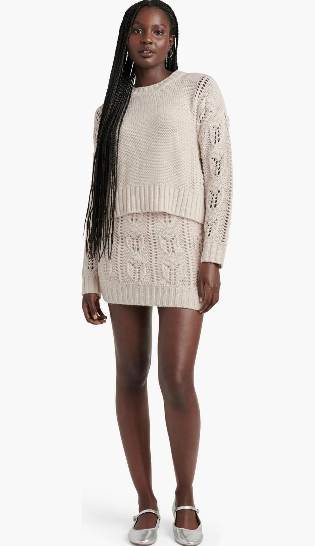 Portland Cable Sweater by Splendid | Pale Oak Heather