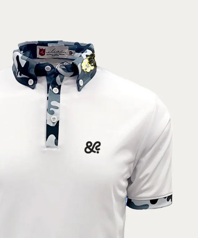 [Pre-Order] iliac x JIMMYKIM Limited Edition Men's Polo Shirt- Camo
