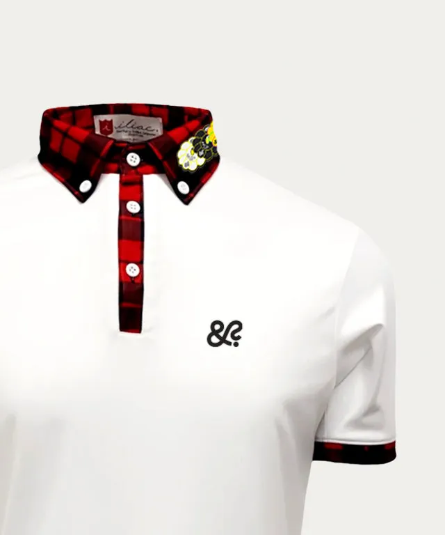 [Pre-Order] iliac x JIMMYKIM Limited Edition Men's Polo Shirt-Tartan