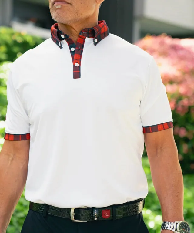 [Pre-Order] iliac x JIMMYKIM Limited Edition Men's Polo Shirt-Tartan