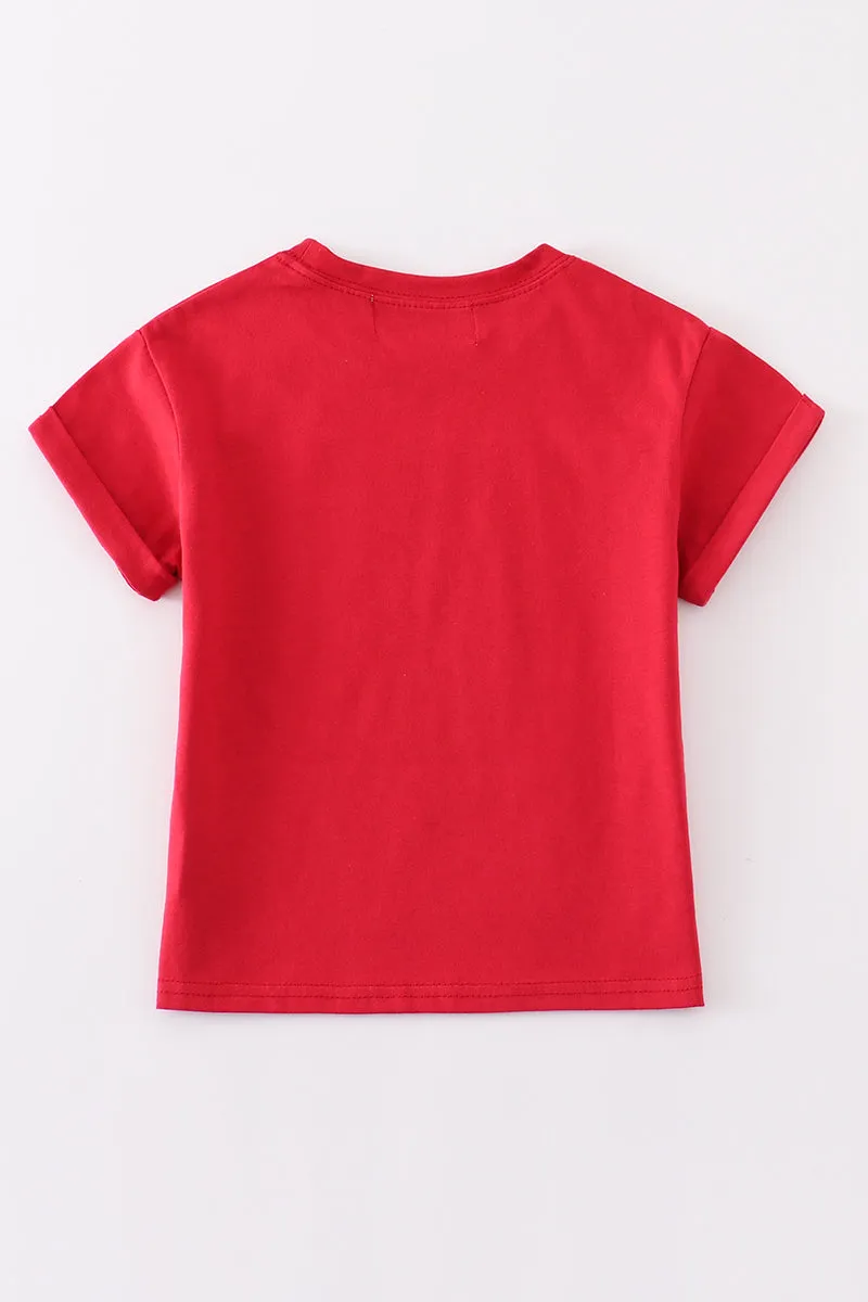 Premium Maroon Basic T-shirt Kids And Adult