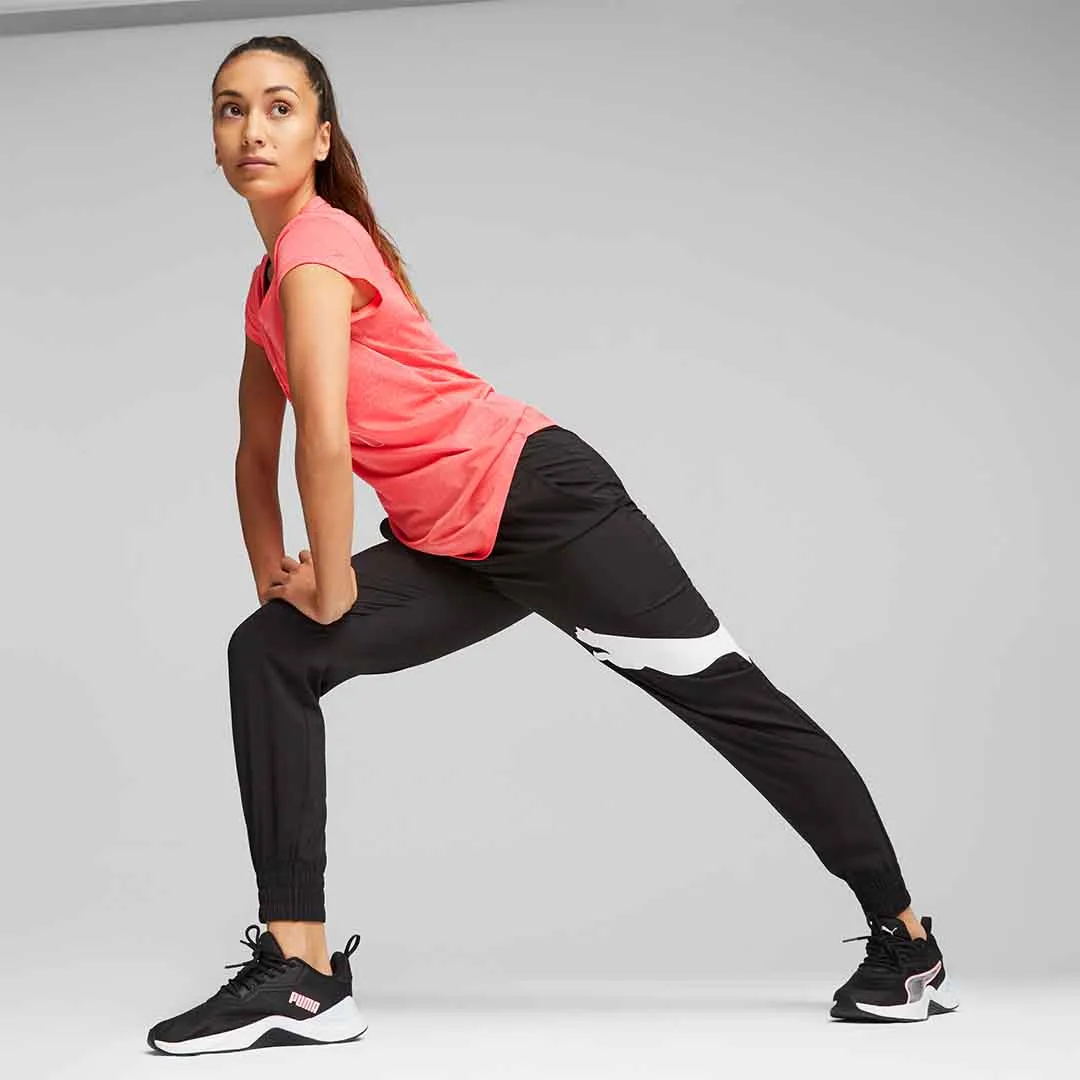 Puma Women Performance Heather Cat Tee| 52032046
