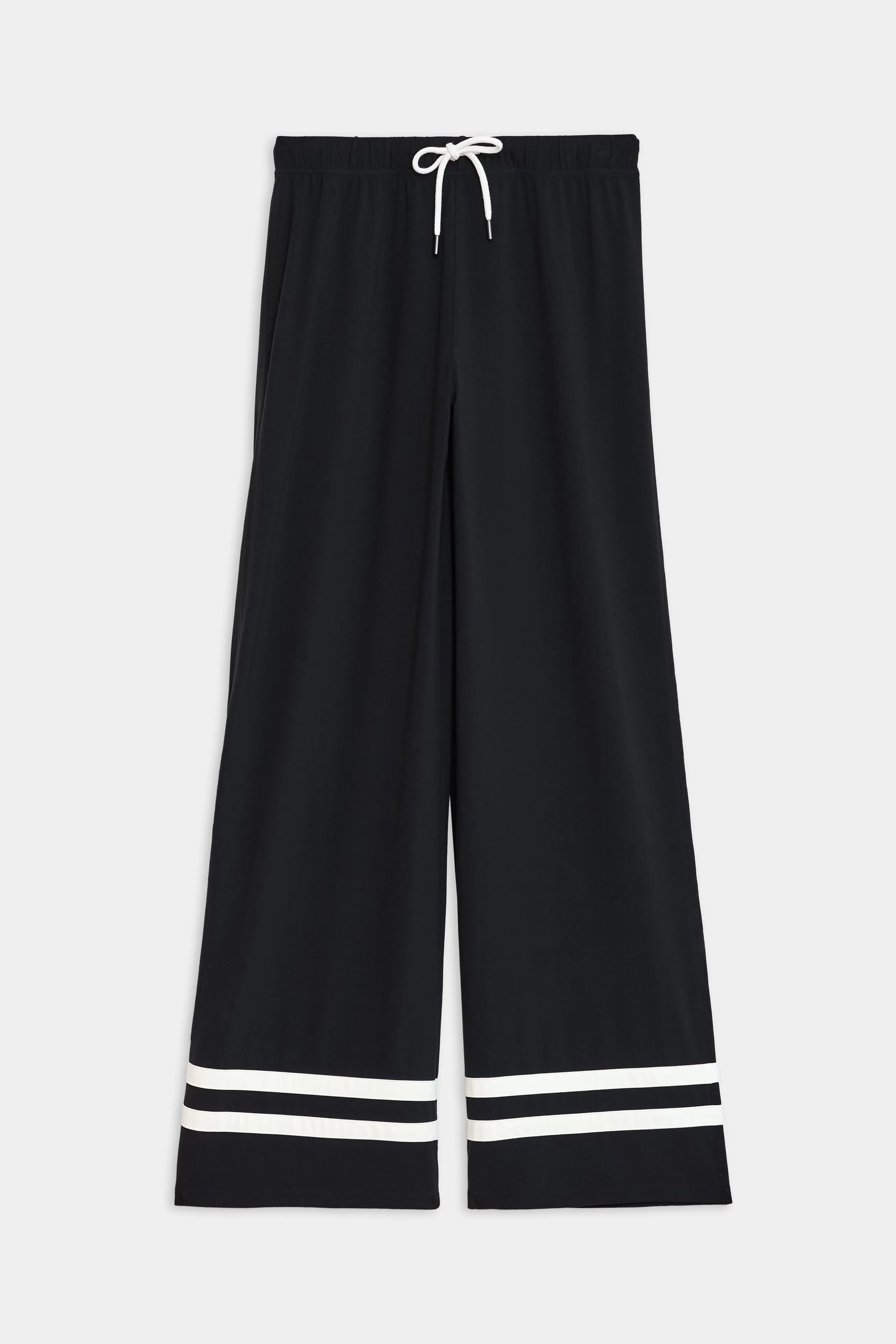 Quinn Airweight Wide Leg Pant - Black