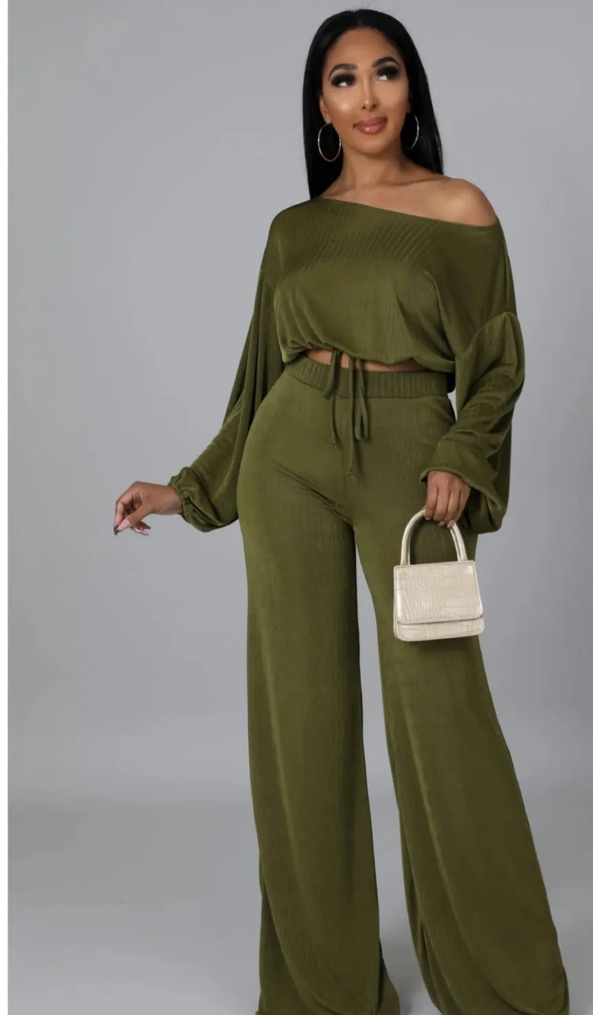 "Seeing Green" Two-Piece Set