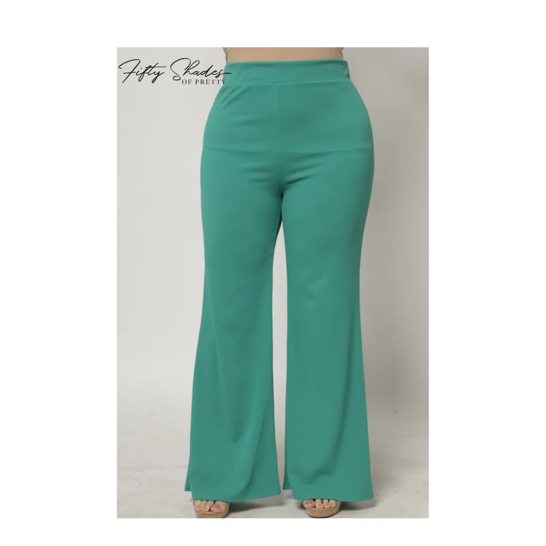 "Wide Leg Pant" Curvy