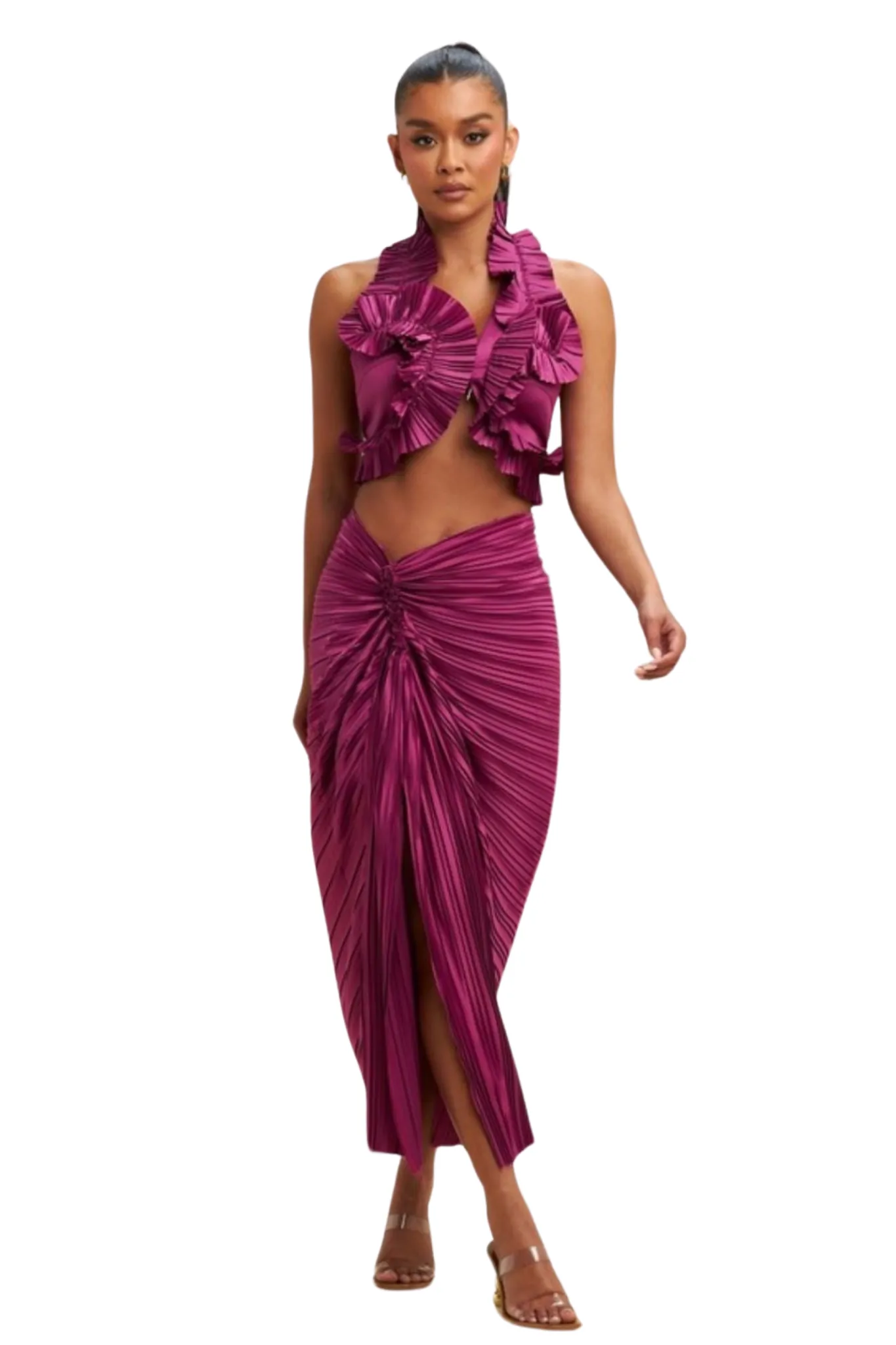 Rachelle Pleated Set Skirt