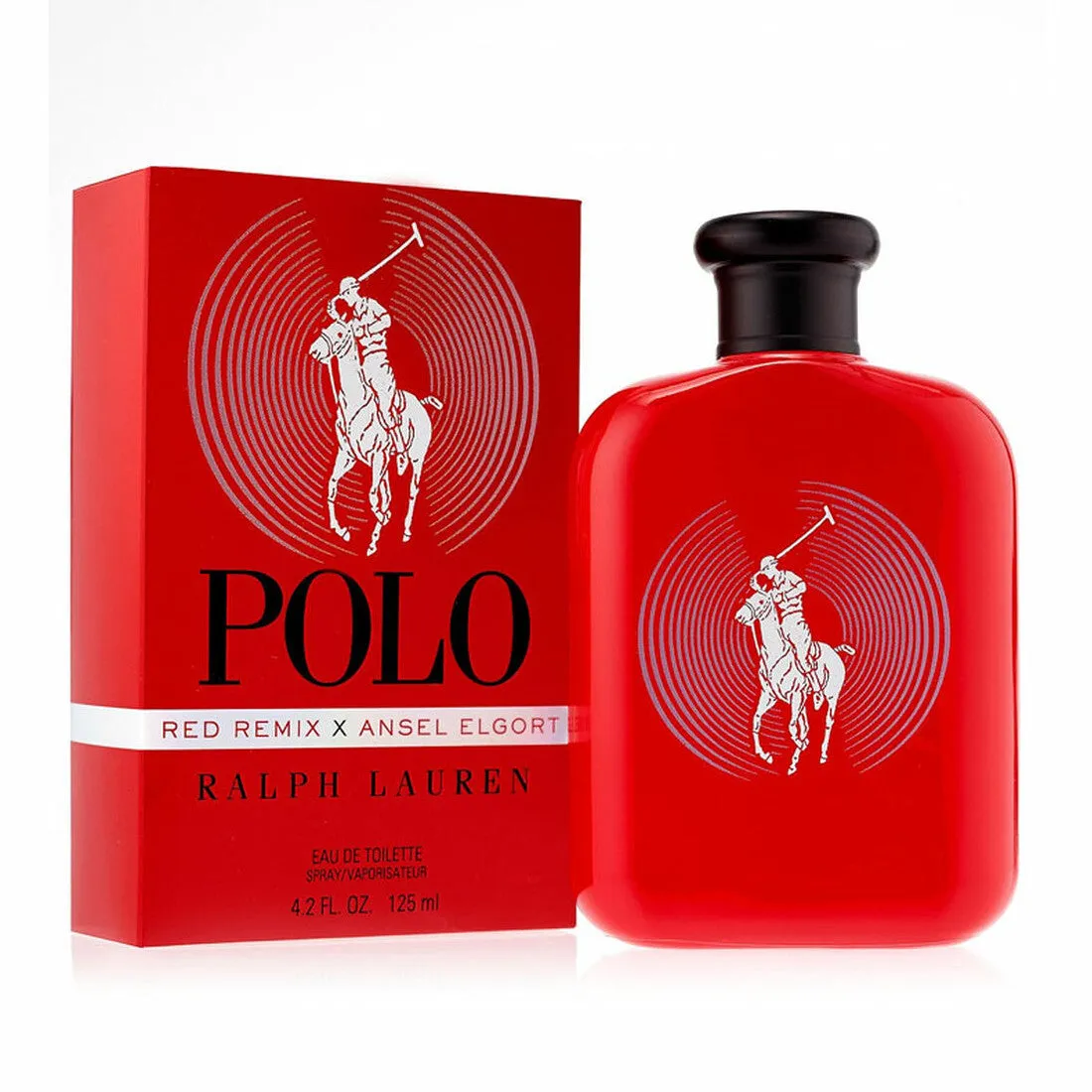 Ralph Lauren Polo Red Remix X Ansel Elgort Perfume For Men EDT 125ml