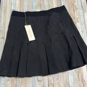 Rebecca Taylor Floral Texture Pleated Skirt