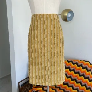 Reiss Pleated Textured Mini Skirt