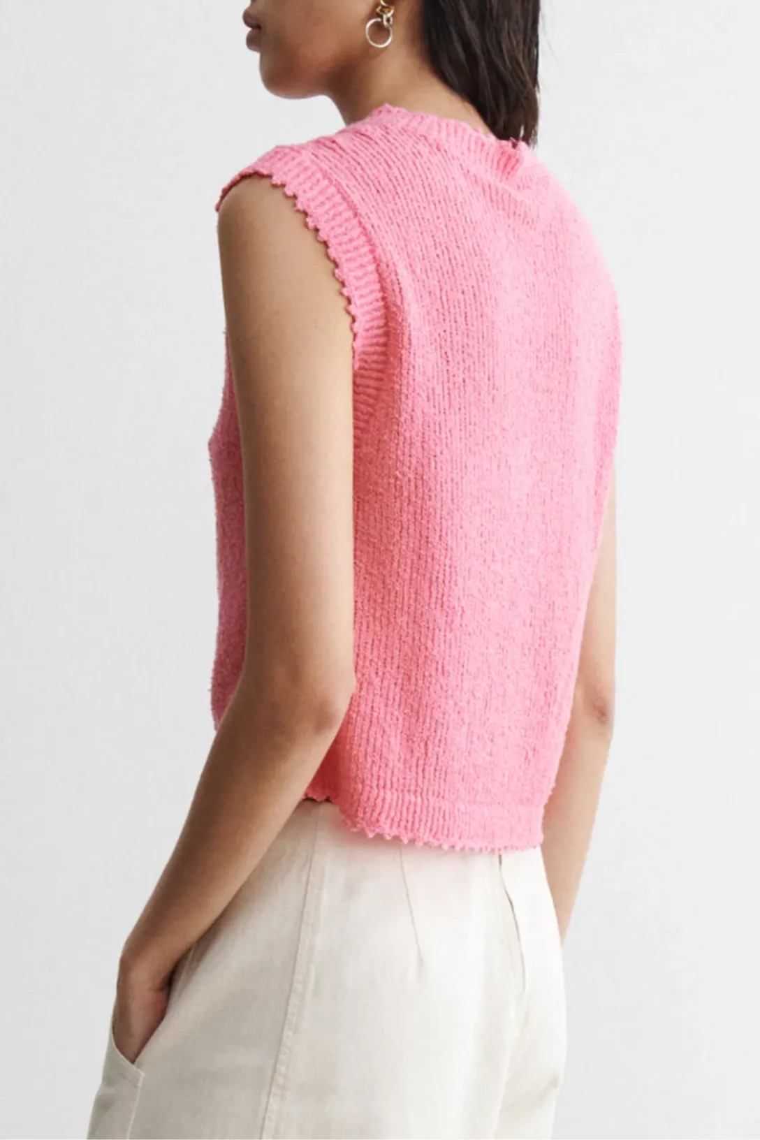 Relent Top | Neon Pink