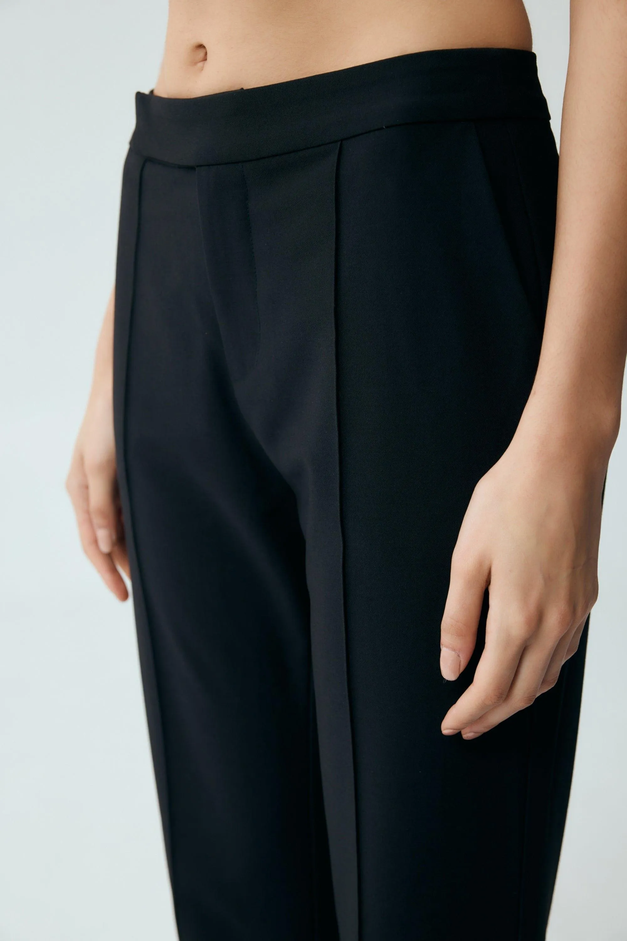 RESET TAILORED TROUSER | BLACK