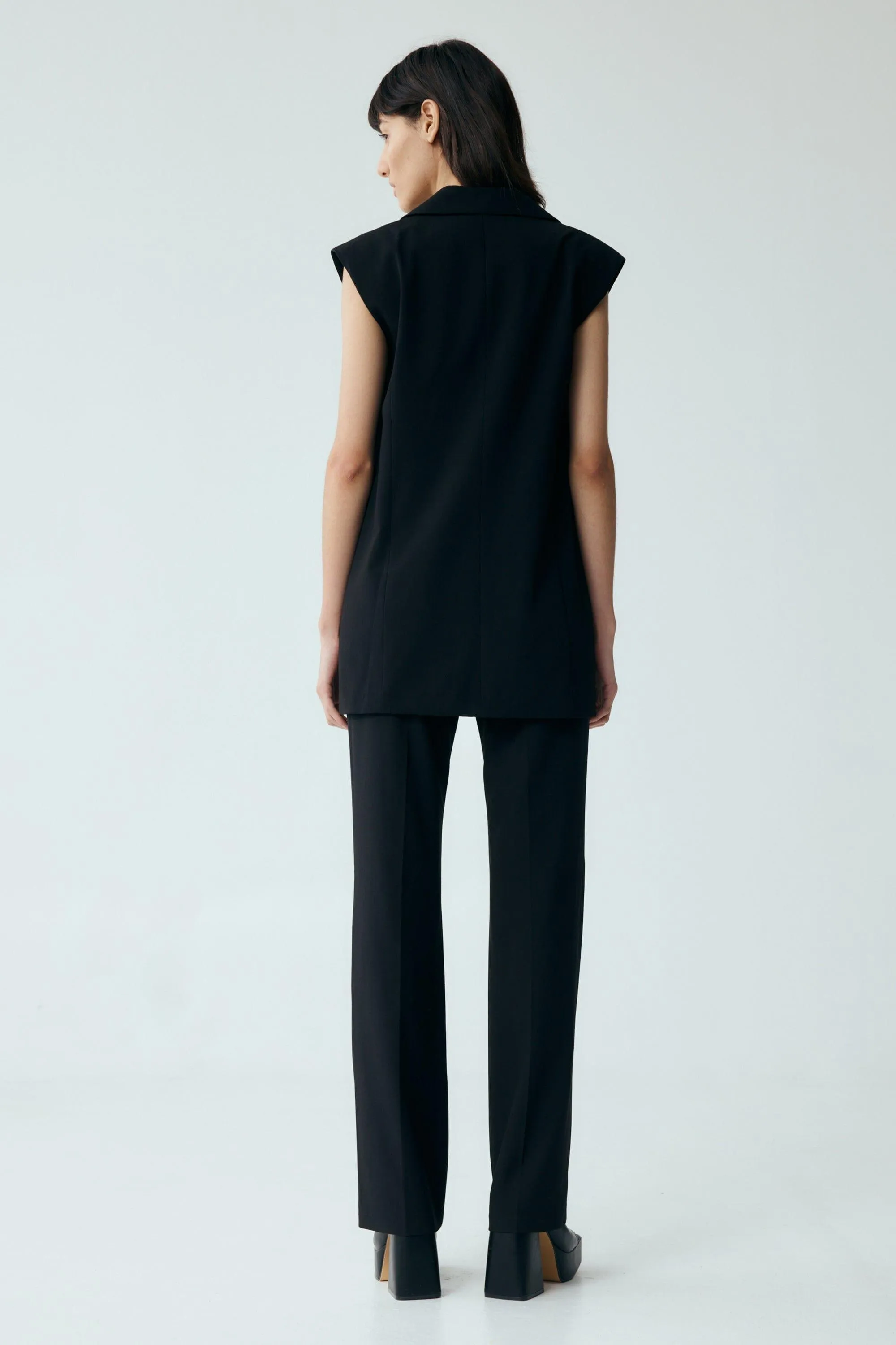 RESET TAILORED TROUSER | BLACK