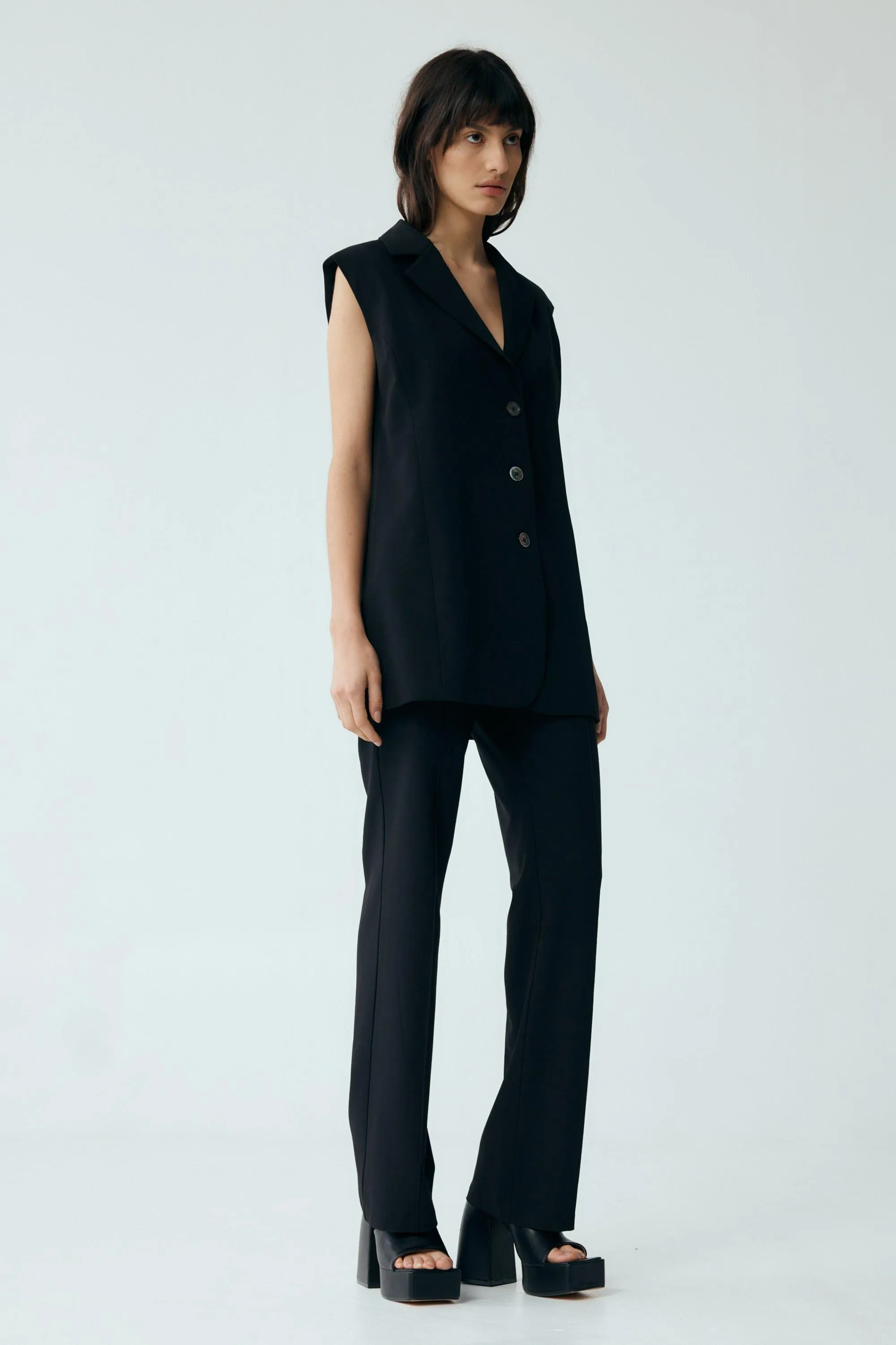 RESET TAILORED TROUSER | BLACK