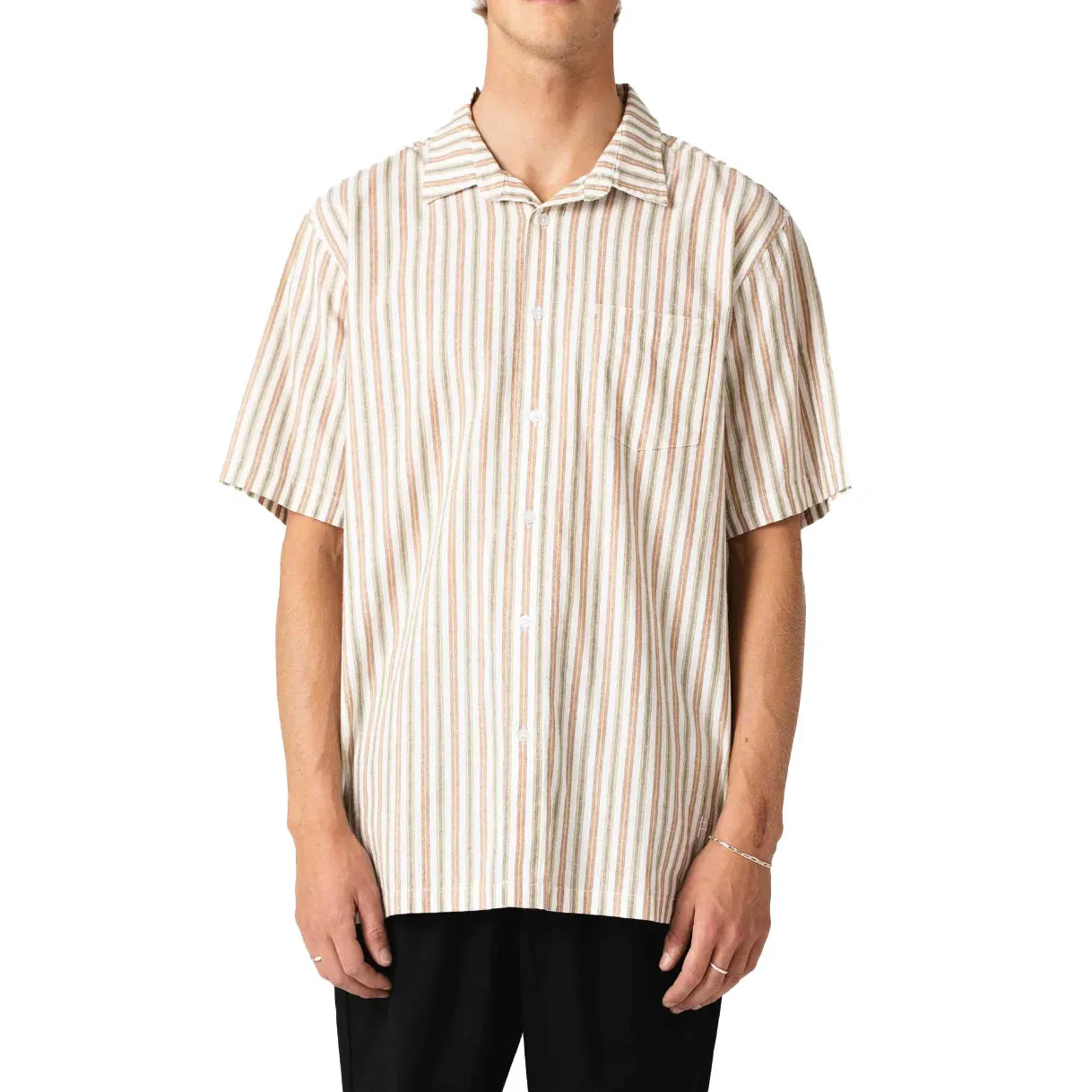 REYNOLDS STRIPED SS SHIRT