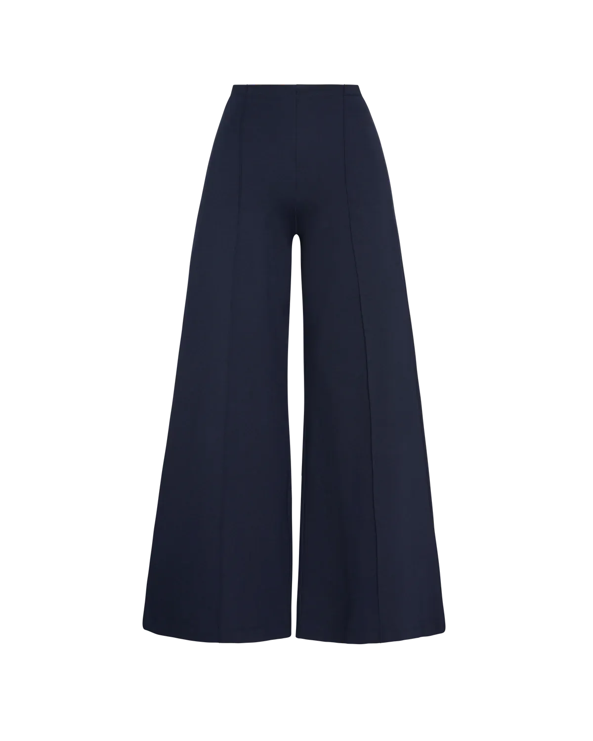 Ripley Rader Navy Ponte Knit Wide Leg Pant