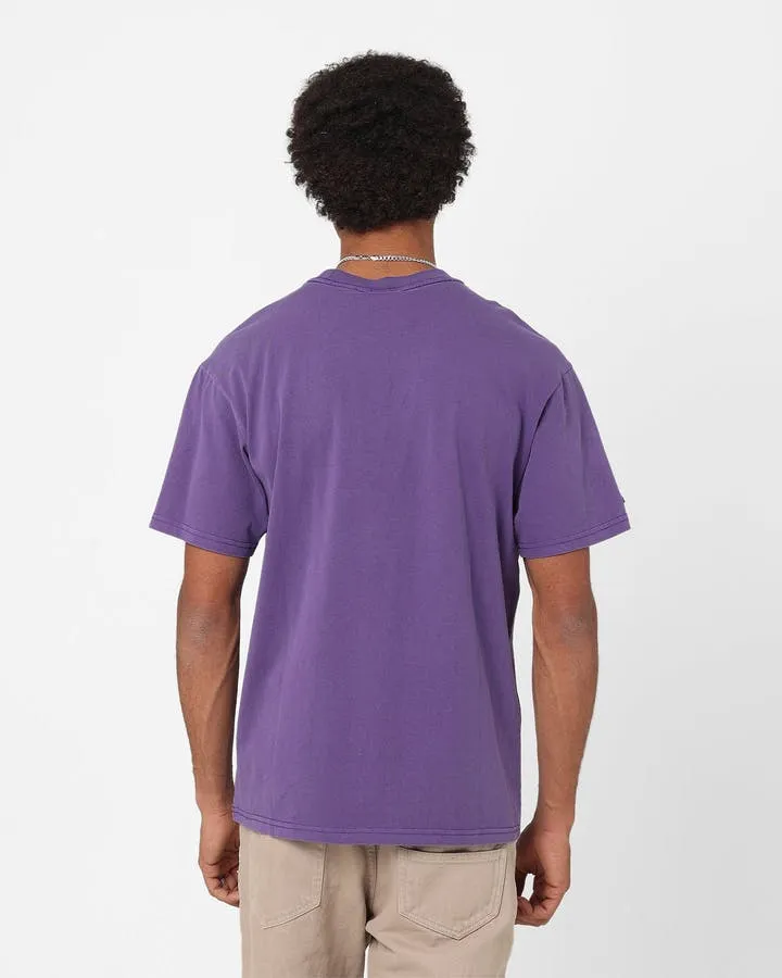 Rockies Script Arch Tee | Faded Purple
